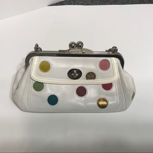 Coach Polka Dot KISS Lock